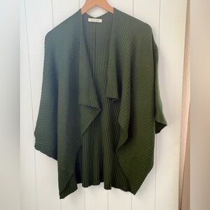 Forest Green Women's Poncho